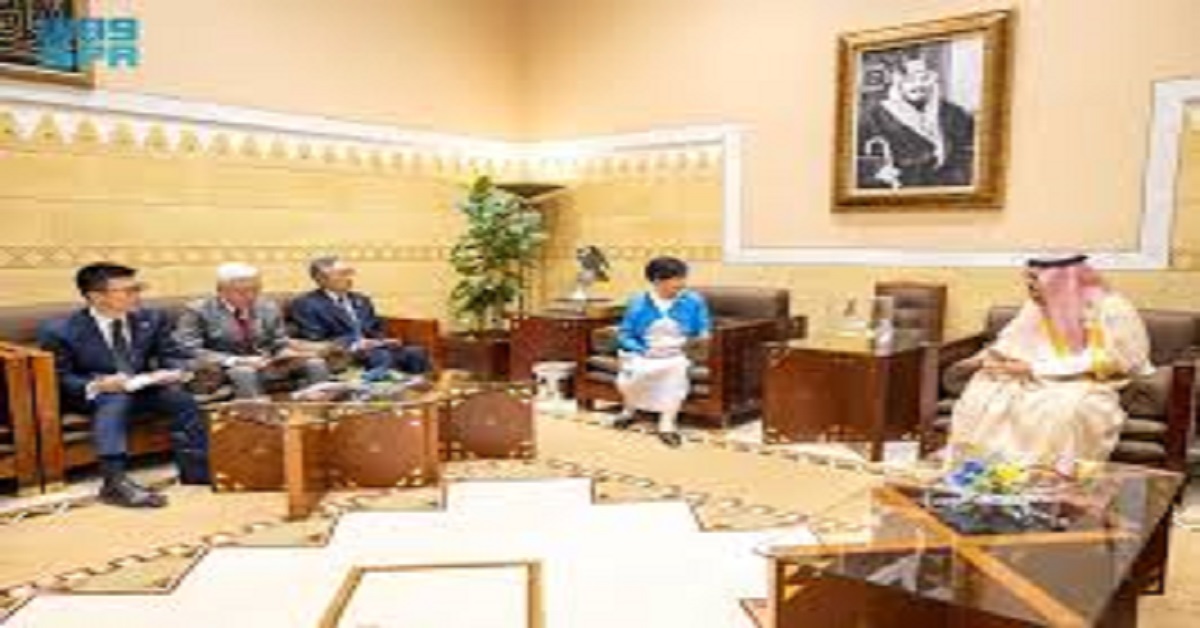 أمير الرياض يستقبل محافظ طوكيو